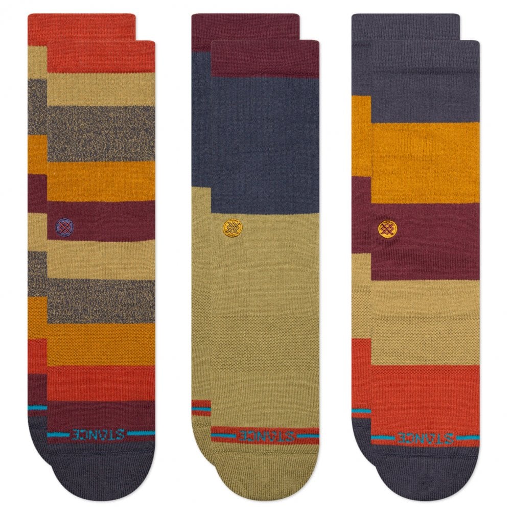 Stance Cabin Fever Crew 3 Pack Socks