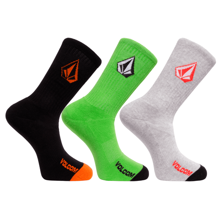Volcom Full Stone 3 Pack Socks
