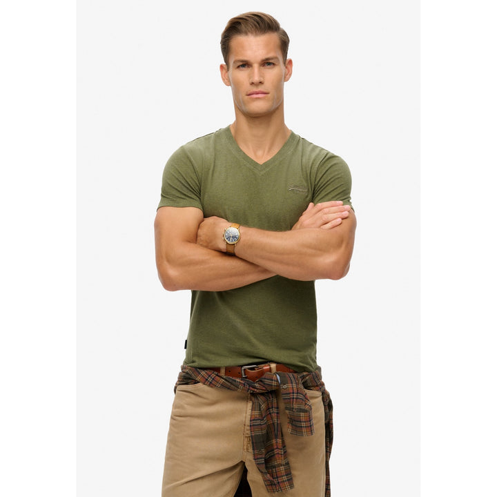 Superdry Organic Cotton Vintage Logo V-Neck T-Shirt