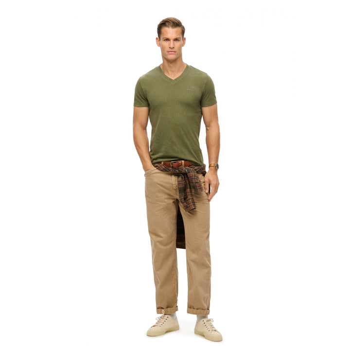 Superdry Organic Cotton Vintage Logo V-Neck T-Shirt
