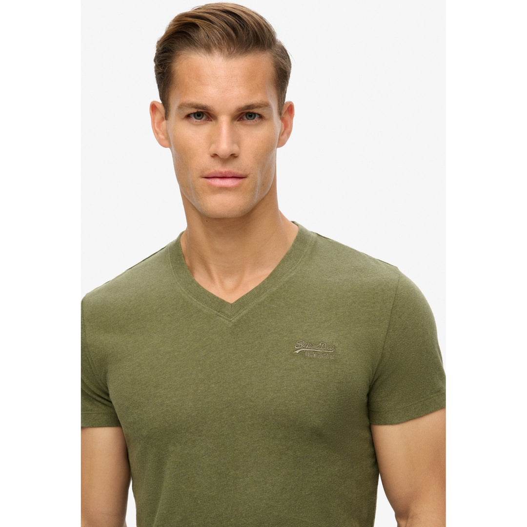 Superdry Organic Cotton Vintage Logo V-Neck T-Shirt