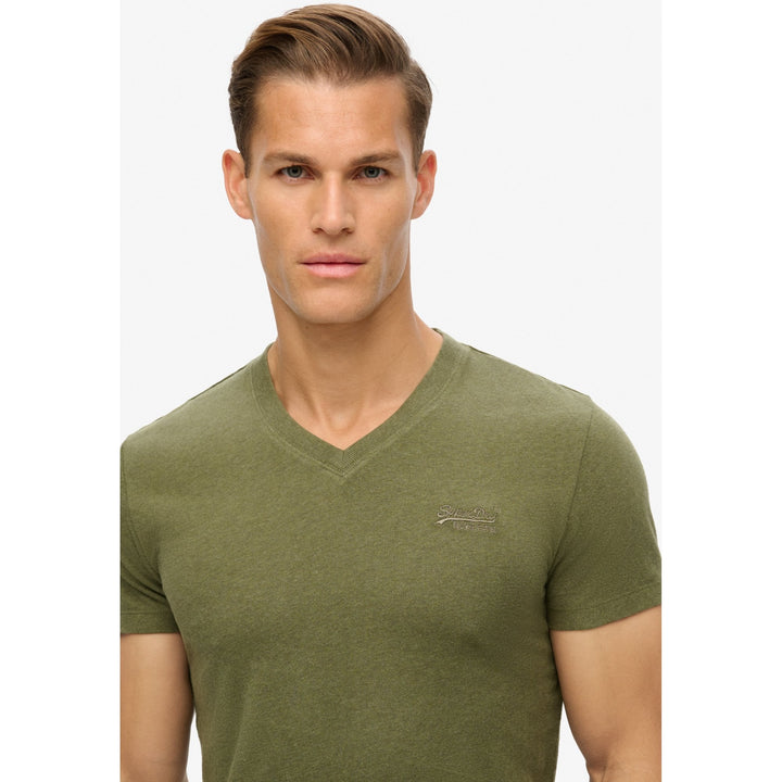 Superdry Organic Cotton Vintage Logo V-Neck T-Shirt