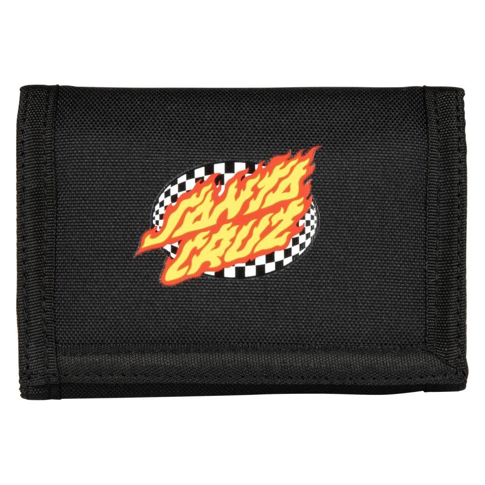 Santa Cruz Oval Check Flame Wallet