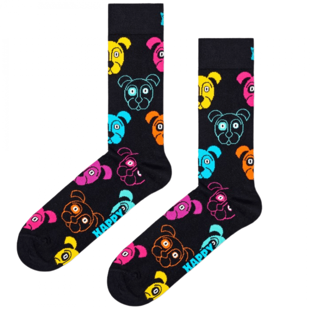 Happy Socks 3-Pack Mixed Dog Socks Gift Set