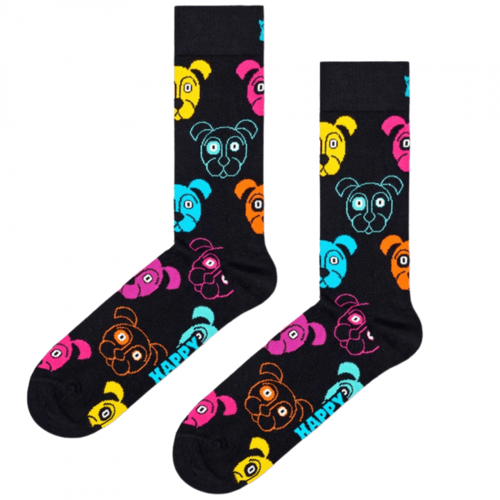 Happy Socks 3-Pack Mixed Dog Socks Gift Set