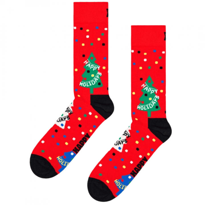 Happy Socks 3-Pack Holiday Tree Gift Set