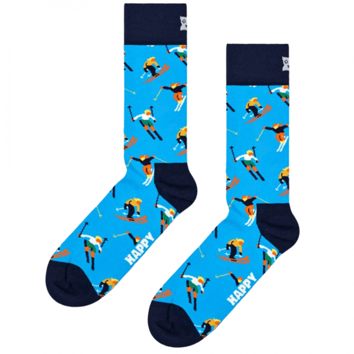 Happy Socks 2-Pack Skiing Chalet Gift Set
