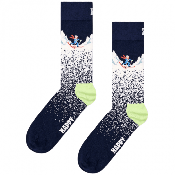 Happy Socks 2-Pack Skiing Chalet Gift Set