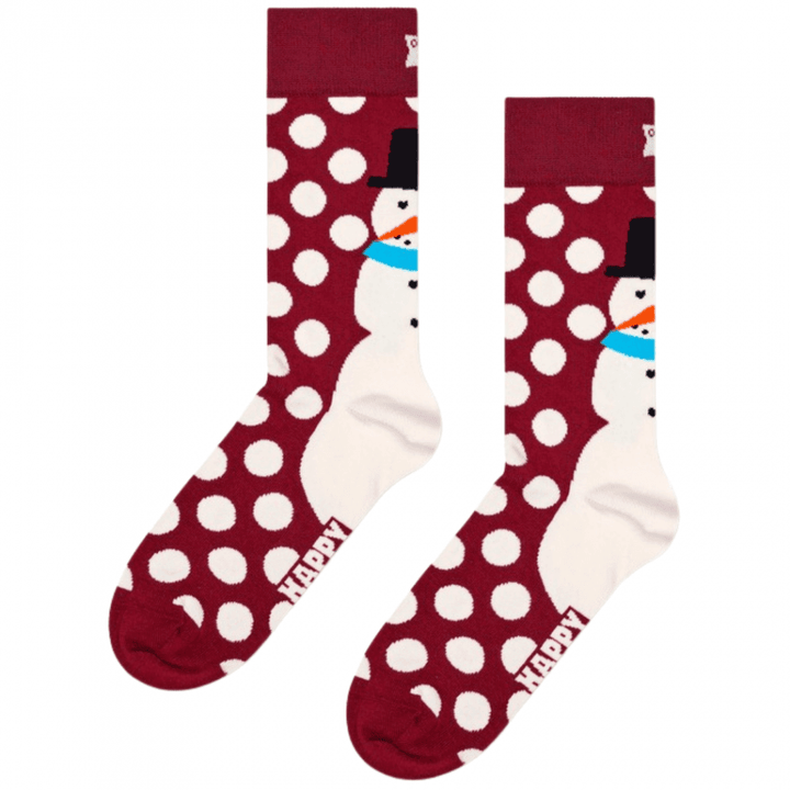 Happy Socks Jumbo Snowman Socks