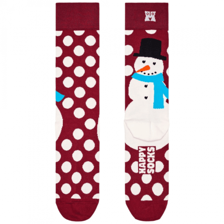 Happy Socks Jumbo Snowman Socks