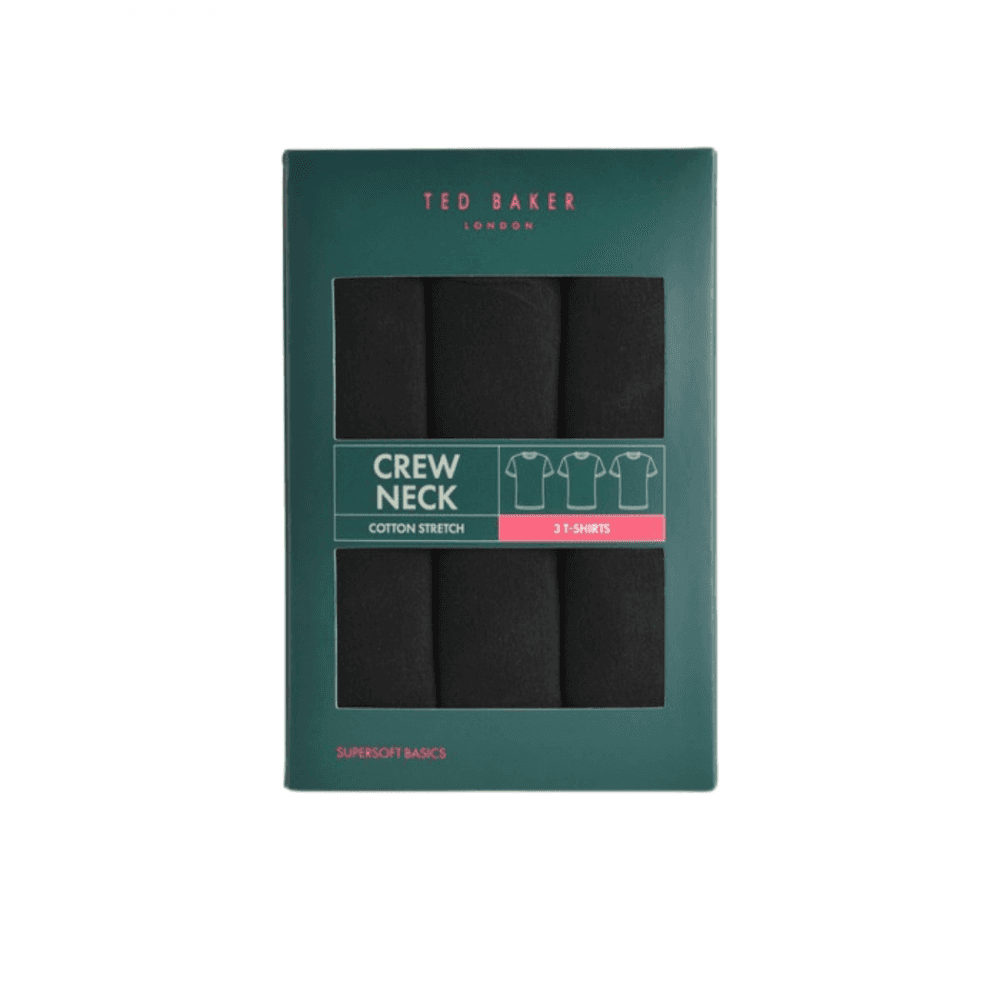 Ted Baker 3-Pack Crew Neck T-Shirt