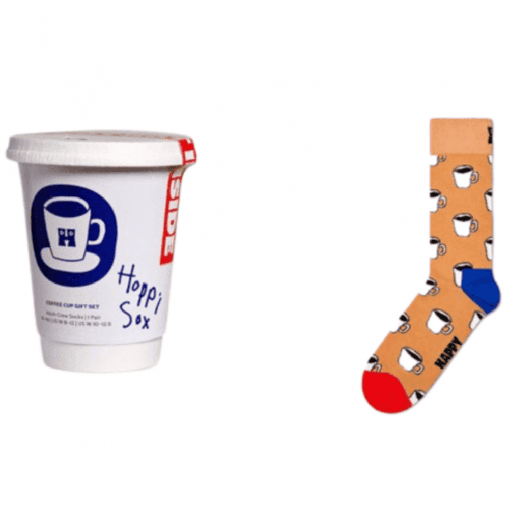 Happy Socks 1 Pack Coffee Cup Gift Set