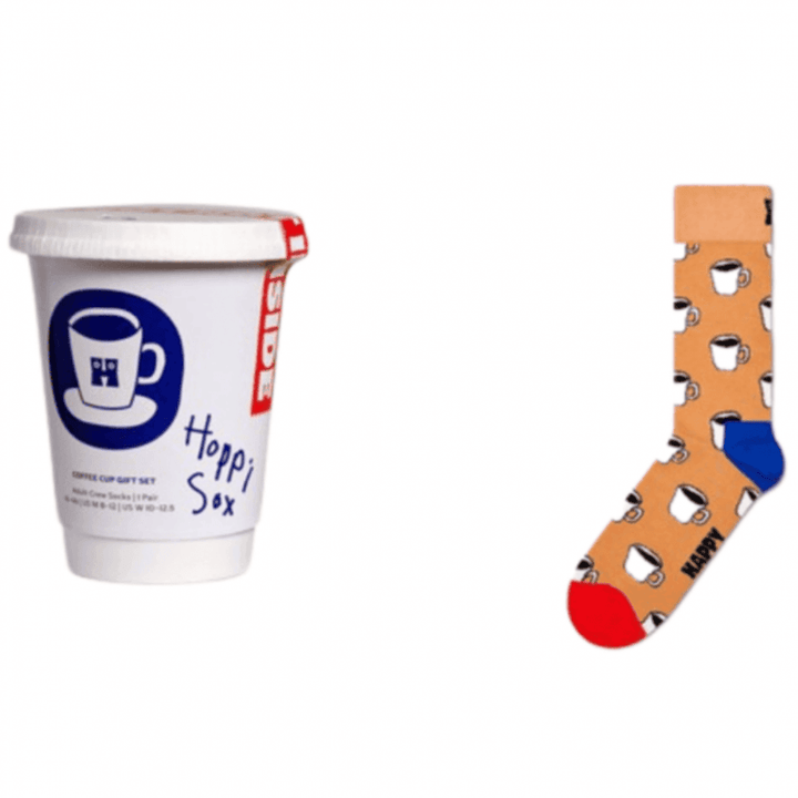 Happy Socks 1 Pack Coffee Cup Gift Set