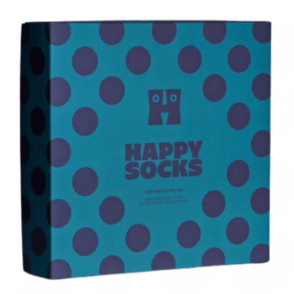 Happy Socks 4-Pack New Vintage Gift Set