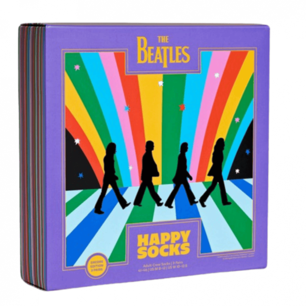 Happy Socks Beatles 3-Pack Socks Gift Set