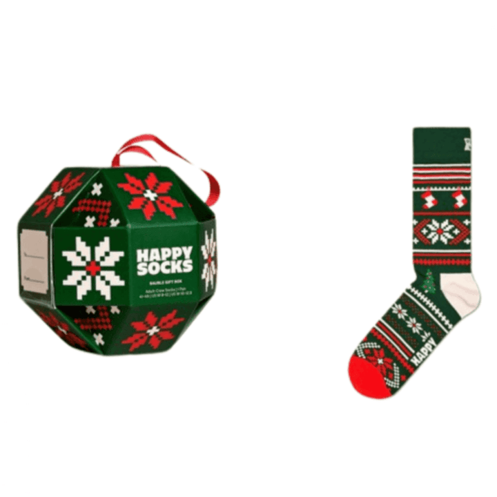 Happy Socks 1-Pack Snowflake Gift Set
