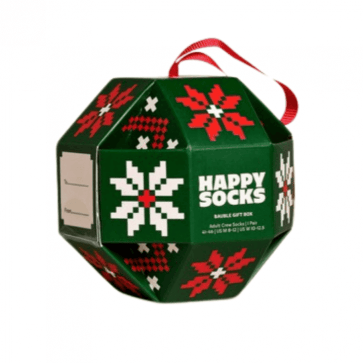 Happy Socks 1-Pack Snowflake Gift Set