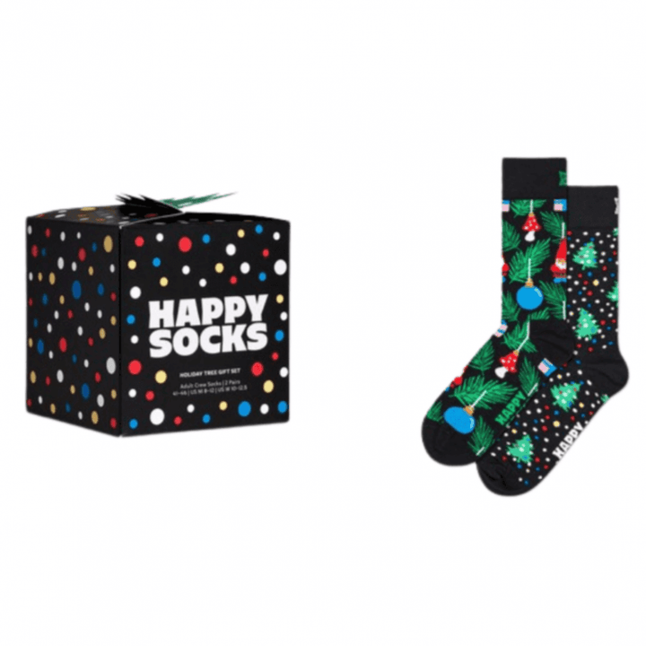 Happy Socks 2-Pack Holiday Tree Gift Set