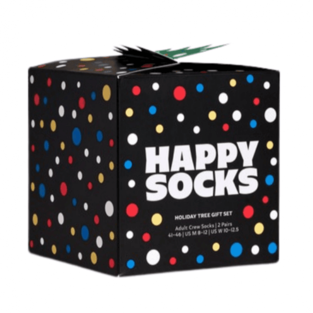 Happy Socks 2-Pack Holiday Tree Gift Set