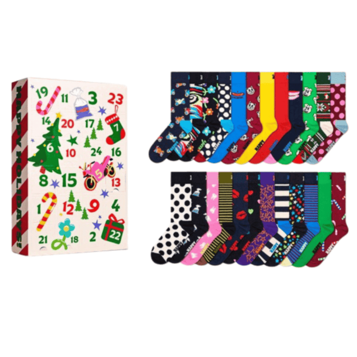 Happy Socks 24-Pack Advent Calendar Gift Set