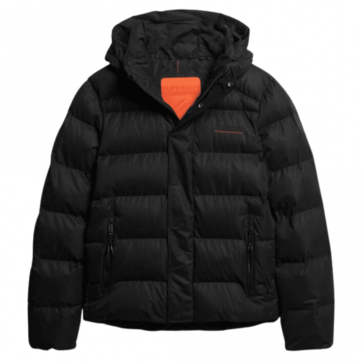 Superdry Hooded Microfibre Sports Puffer Jacket