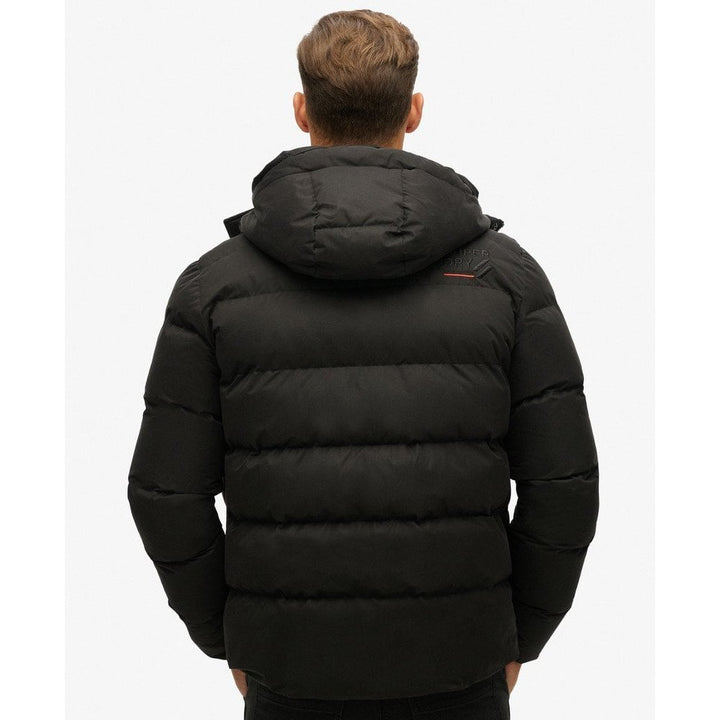 Superdry Hooded Microfibre Sports Puffer Jacket