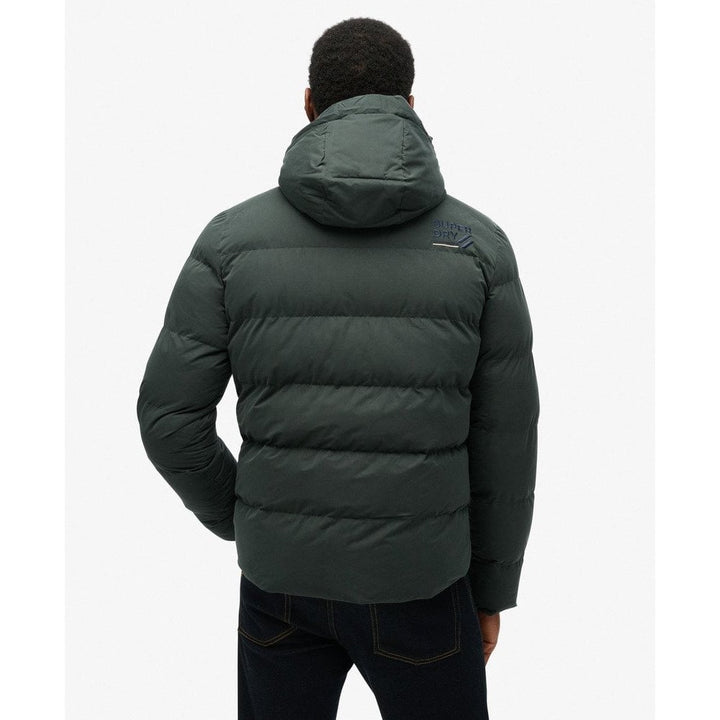 Superdry Hooded Microfibre Sports Puffer Jacket