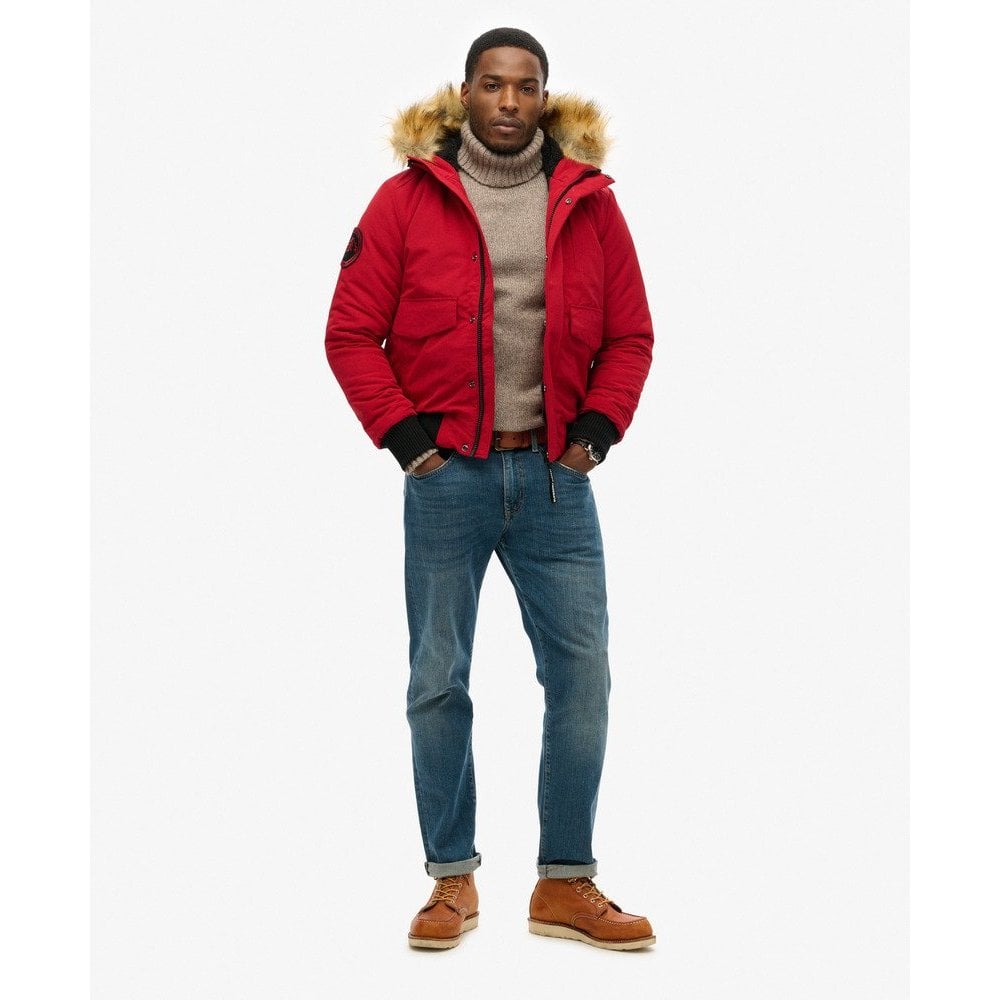 Superdry Hooded Everest Puffer Bomber Jacket