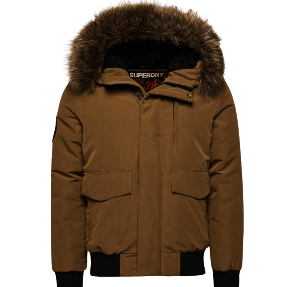 Superdry Hooded Everest Puffer Bomber Jacket