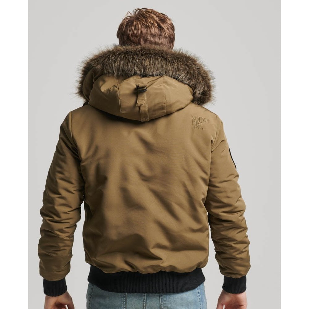 Superdry Hooded Everest Puffer Bomber Jacket