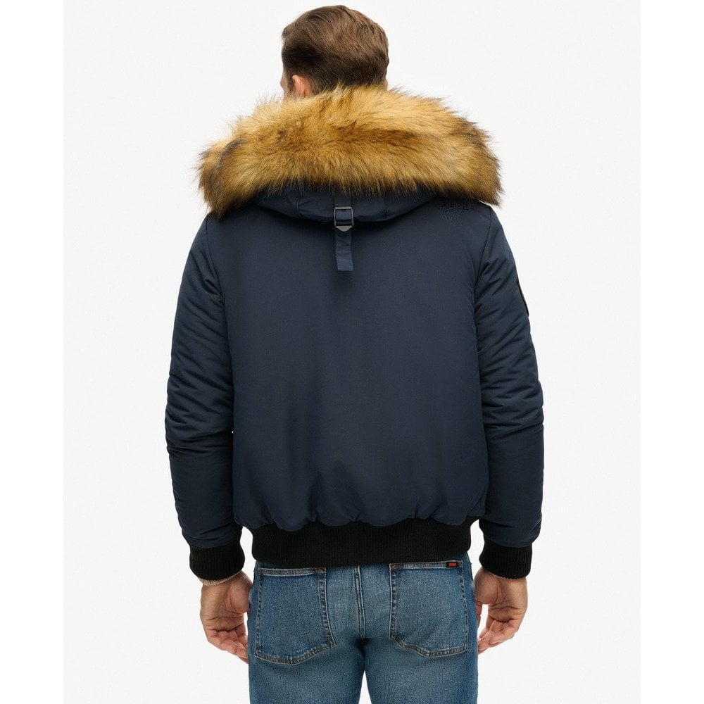 Superdry Hooded Everest Puffer Bomber Jacket