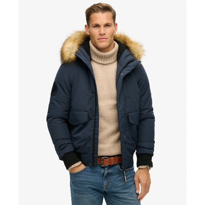 Superdry Hooded Everest Puffer Bomber Jacket
