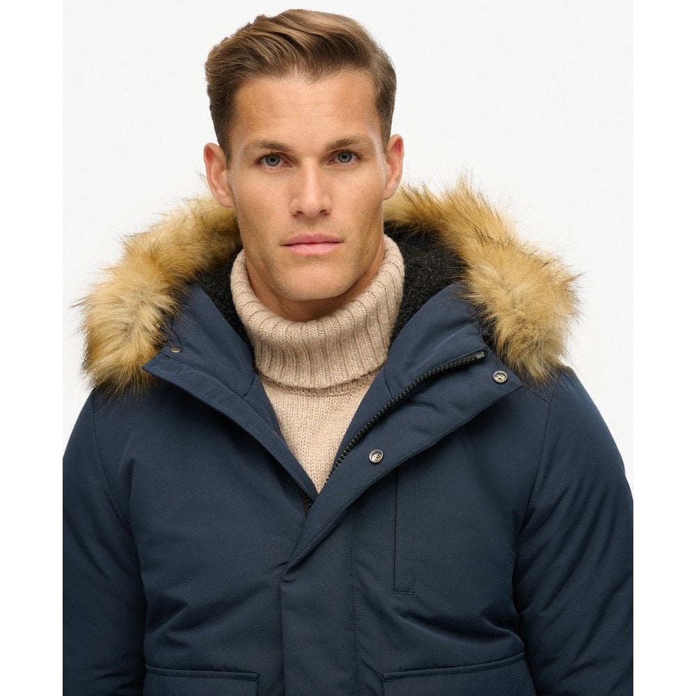 Superdry Hooded Everest Puffer Bomber Jacket