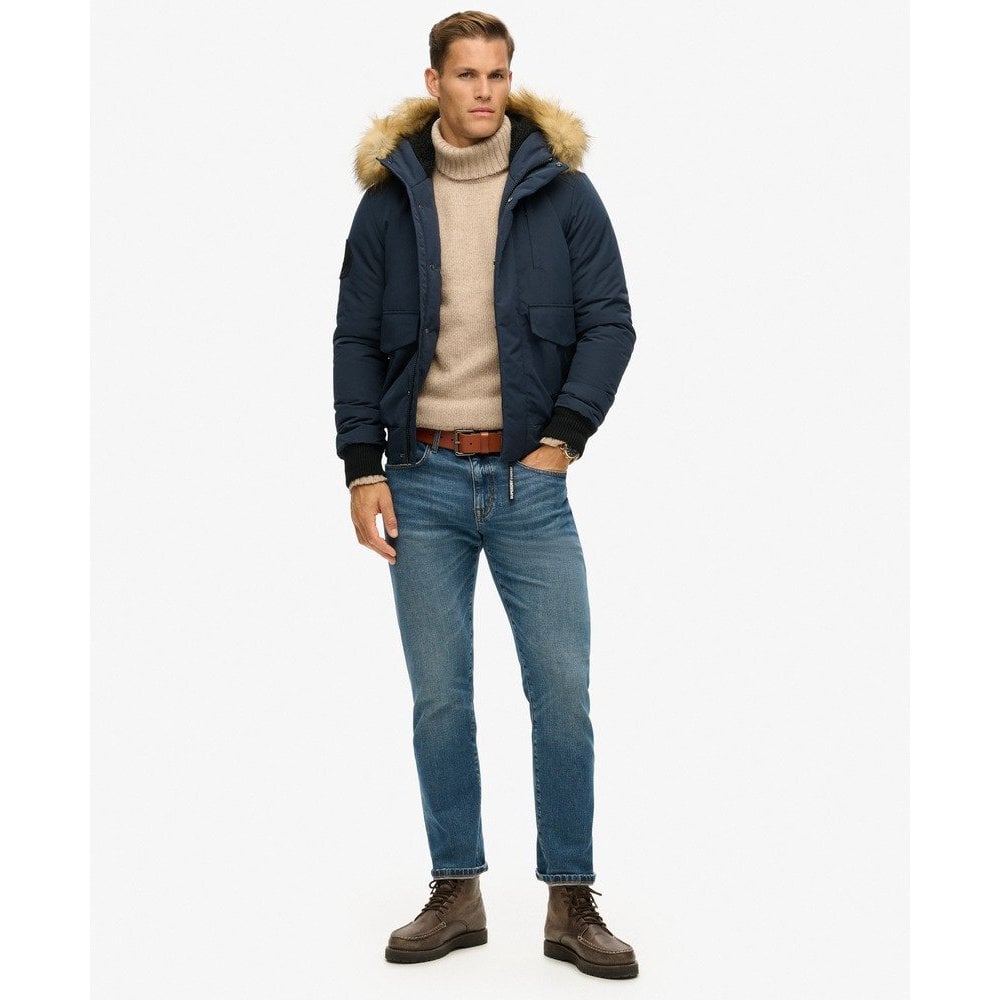 Superdry Hooded Everest Puffer Bomber Jacket