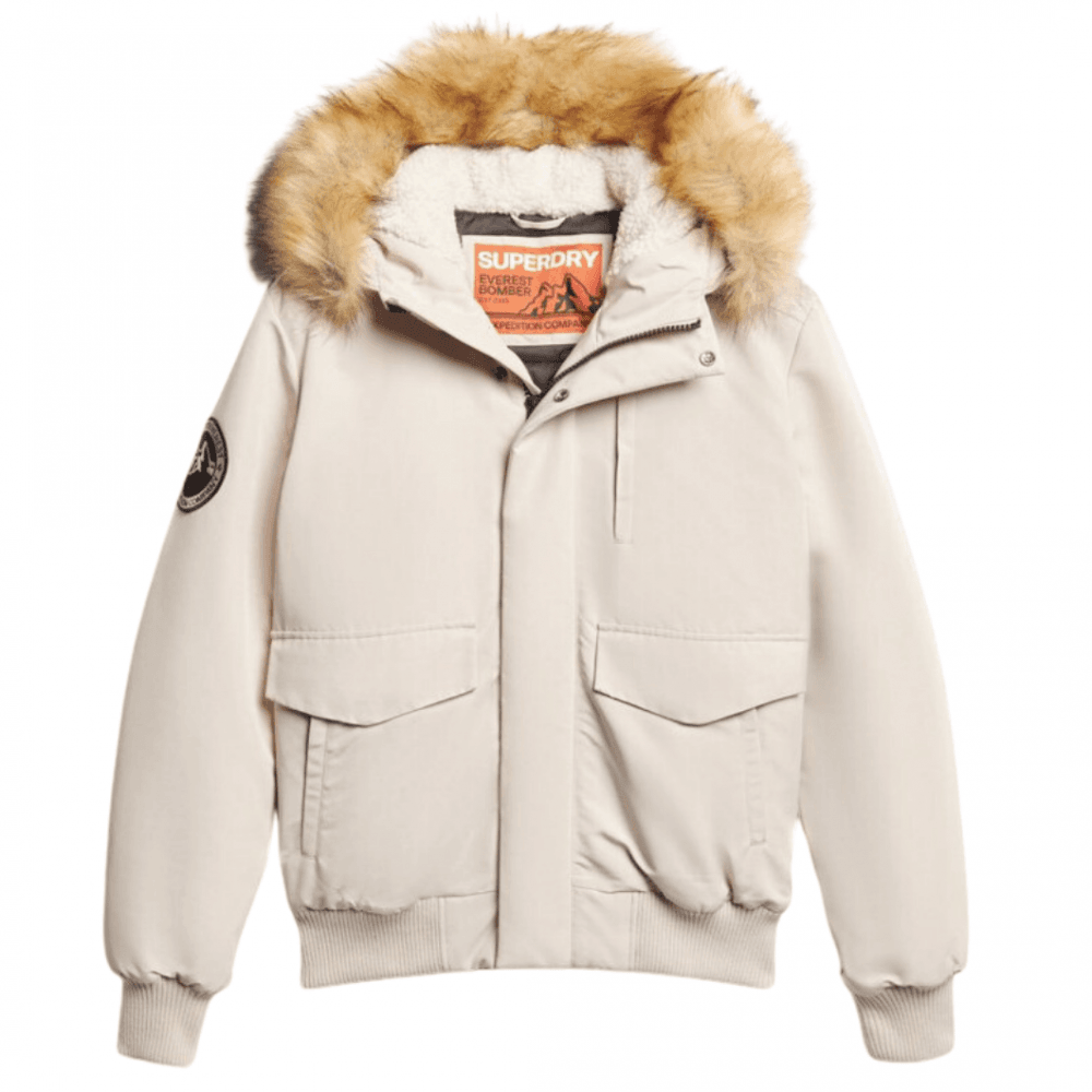 Superdry Hooded Everest Puffer Bomber Jacket