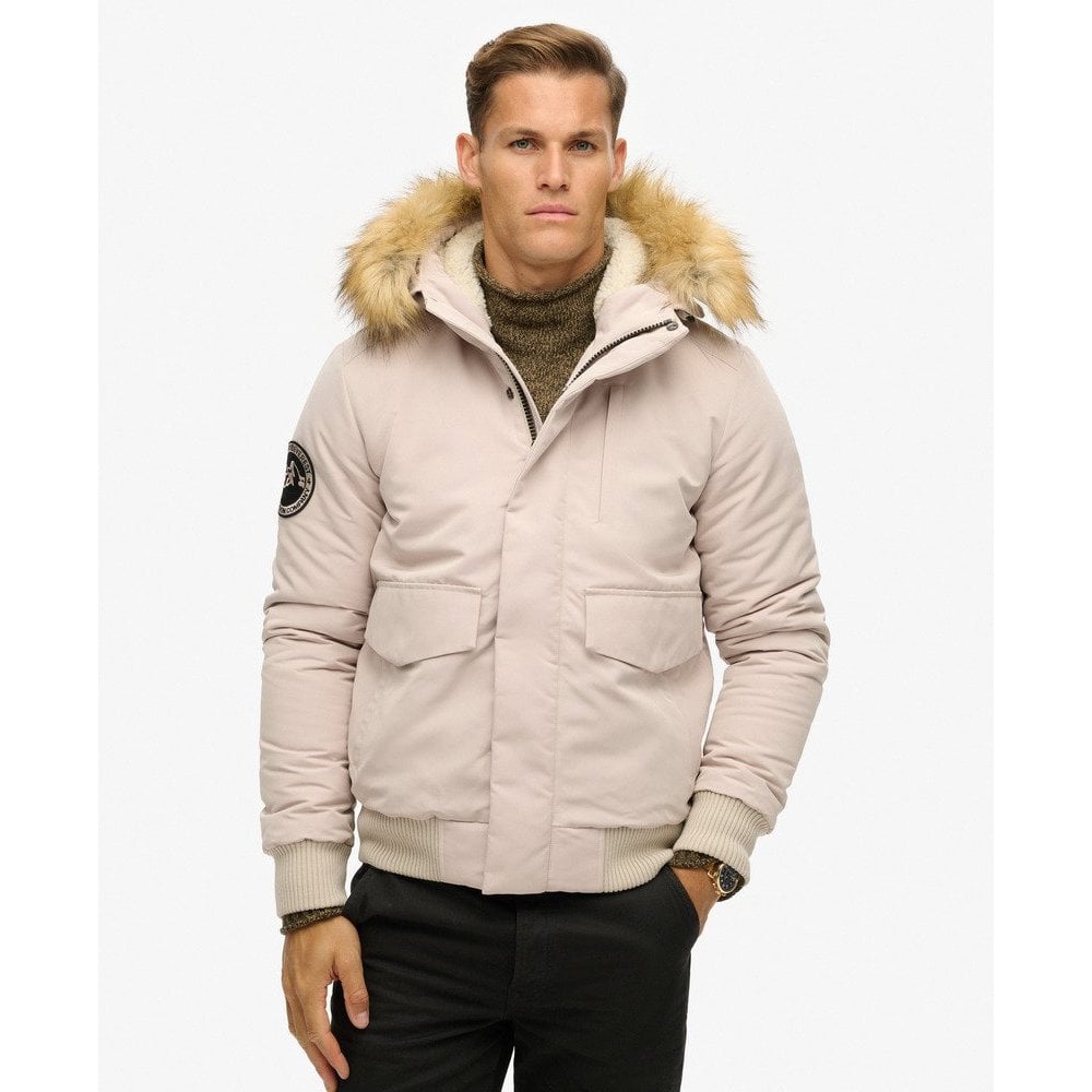 Superdry Hooded Everest Puffer Bomber Jacket