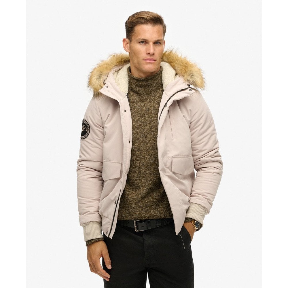 Superdry Hooded Everest Puffer Bomber Jacket