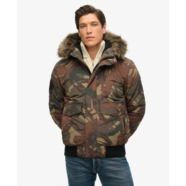 Superdry Hooded Everest Puffer Bomber Jacket