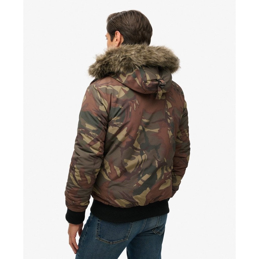 Superdry Hooded Everest Puffer Bomber Jacket