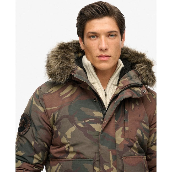 Superdry Hooded Everest Puffer Bomber Jacket