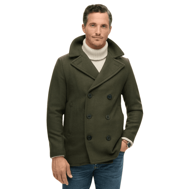 Superdry The Merchant Store Wool Pea Coat