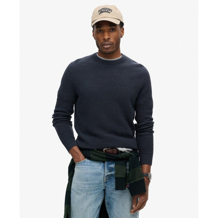Superdry Textured Crew Knit Jumper