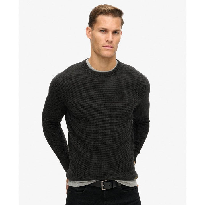 Superdry Textured Crew Knit Jumper