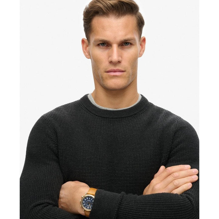 Superdry Textured Crew Knit Jumper