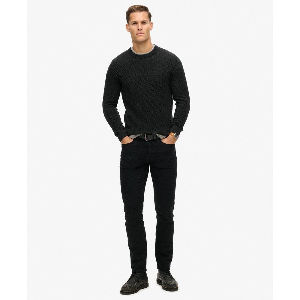 Superdry Textured Crew Knit Jumper