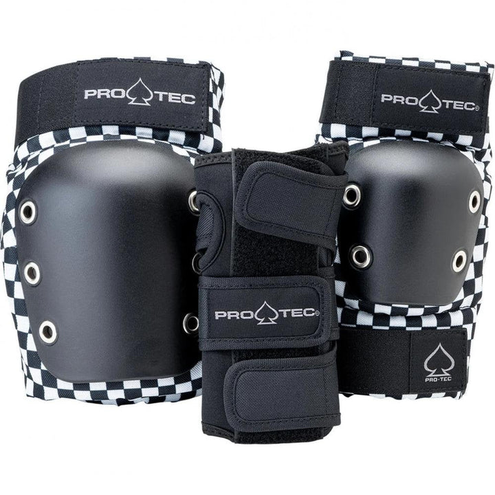 Pro-Tec Adult Street 3 Pack Open Back Pad Set