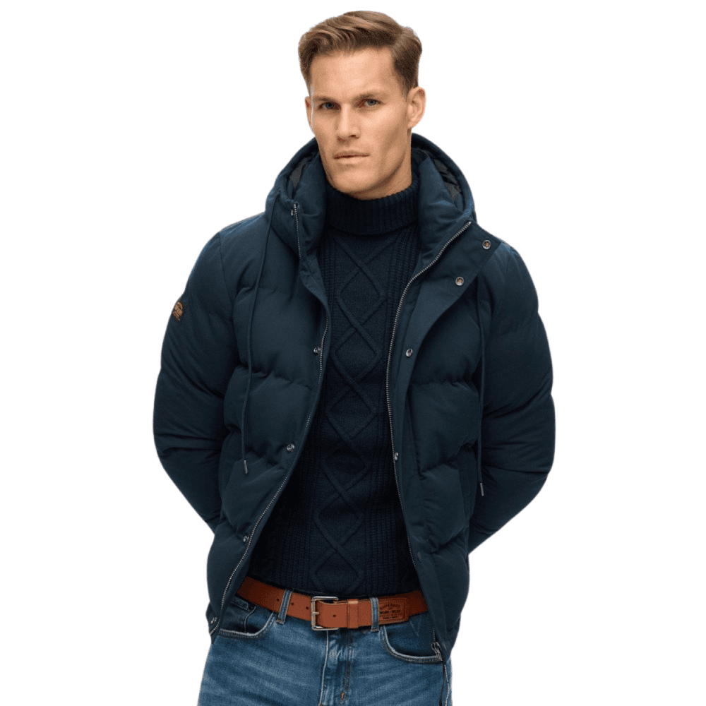 Superdry Everest Short Hooded Puffer Jacket