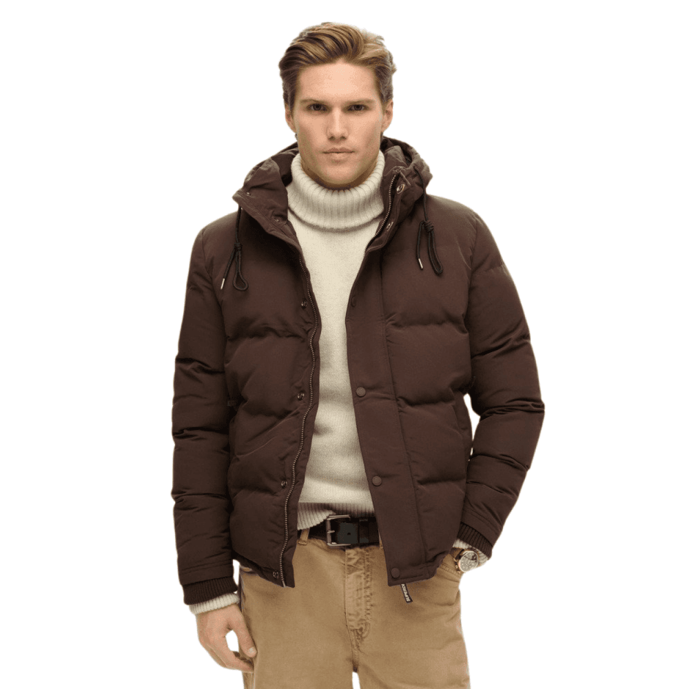 Superdry Everest Short Hooded Puffer Jacket