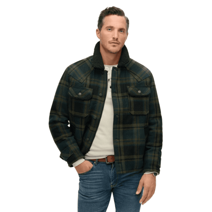 Superdry The Merchant Store Wool Chore Coat