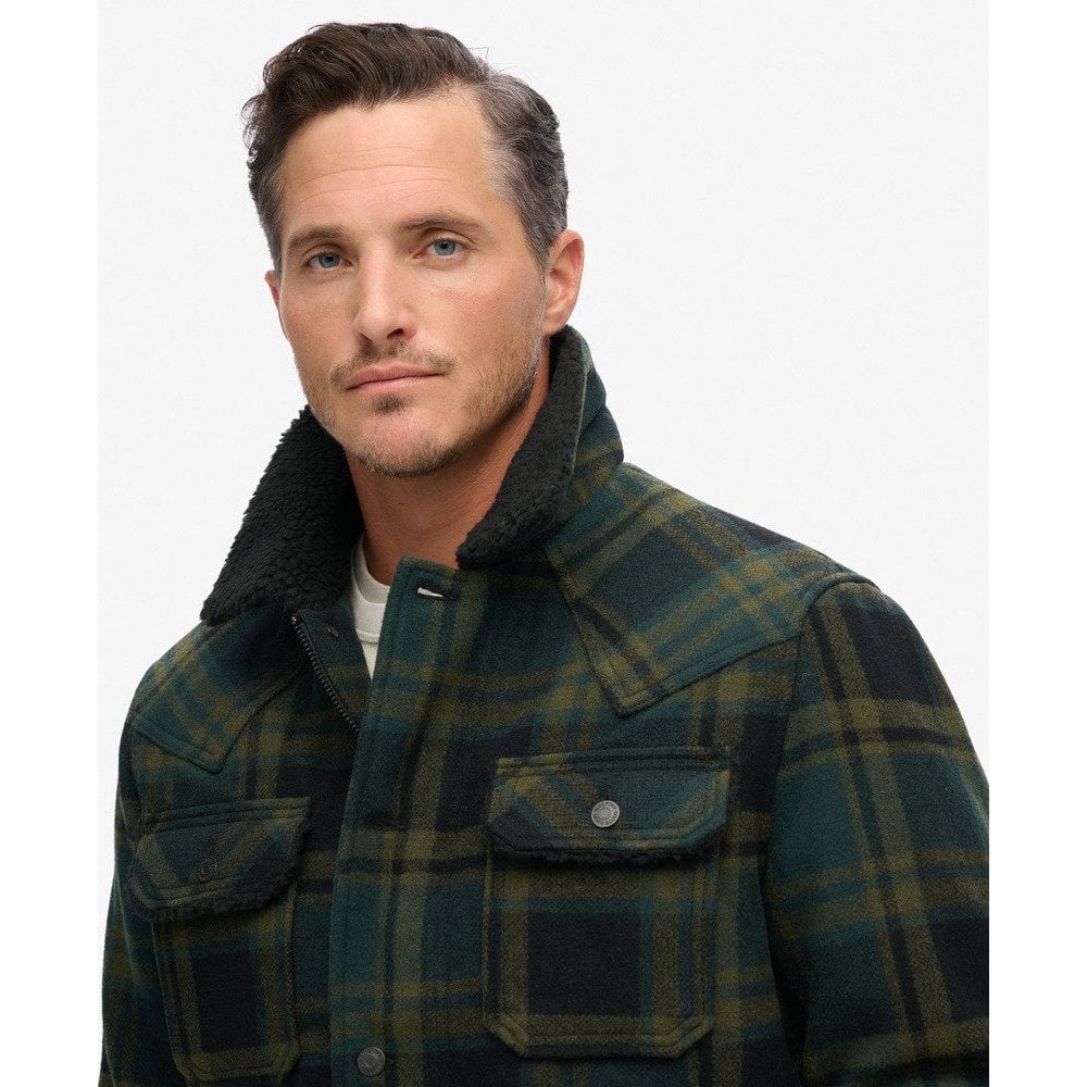Superdry The Merchant Store Wool Chore Coat
